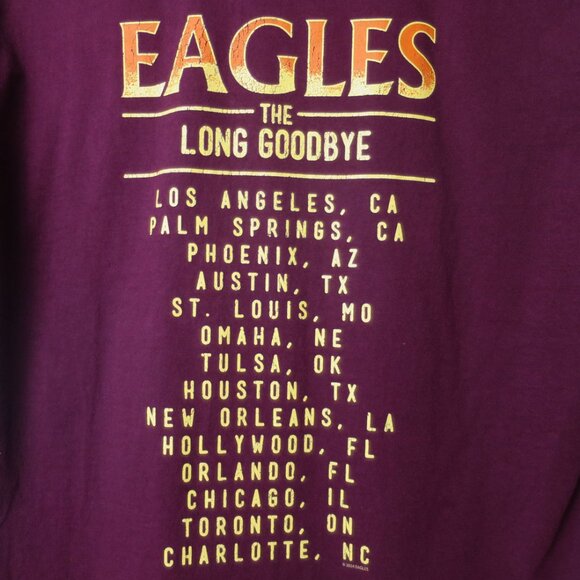 Eagles Take it to the Limit The Long Goodbye Tour Band Tee M - Picture 4 of 6